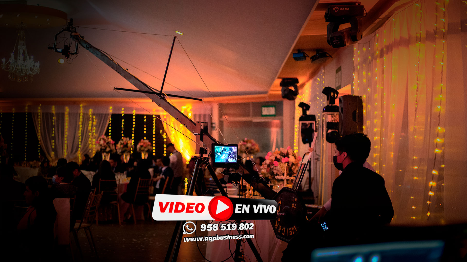 vide y fotografia para bodas y aniversarios. Live Streaming. Peru